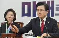 [포토] 회의 진행하는 황교안 자유한국당 신임 당대표