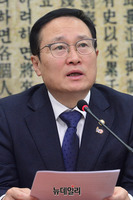 [포토] 최고위원회의서 발언하는 홍영표