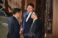 [포토] 대화 나누는 여야3당 원내수석