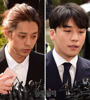 [포토] 경찰 출석한 '정준영-승리'