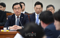 [포토] 국회 남북경협 특위 참석한 조명균 장관