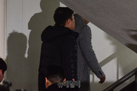 [포토] 김상교 씨 폭행 혐의로 영장심사 출석한 윤 모씨