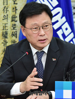 [포토] 더불어민주당 최고위, 발언하는 박광온 더불어민주당 의원