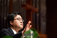 [포토] '우남 이승만의 아리랑' 설교하는 이호 목사