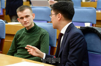 [포토] 국회 찾은 이더리움 창시자 '비탈릭 부테린'