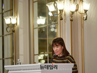 [포토] 제작보고회 사회 맡은 개그우먼 박지선