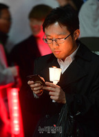 [포토] '이건나라냐' 청년우파 집회 참석한 김준교