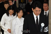 [포토] 슬픔 가득찬 故조양호 회장 영결식