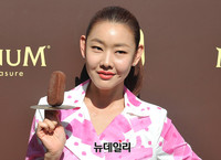 [포토] 한혜진 "아이스크림 같이 먹어요"