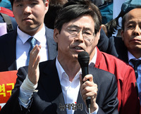 [포토] 광주 찾은 조경태 한국당 최고위원