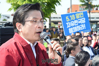 [포토] 전주 찾아 文정권 규탄하는 황교안 대표