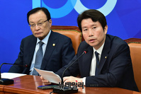 [포토] 발언하는 이인영 더불어민주당 원내대표