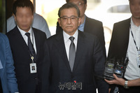 [포토] 영장실질심사 출석하는 김학의
