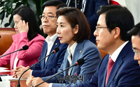 [포토] 모두발언 하는 나경원 자유한국당 원내대표