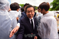 [포토] 광주 국립 5·18민주묘지 찾은 박원순 서울시장