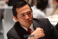 [포토] 한미자유우호의밤 참석한 '제이 아에바' JCU 회장