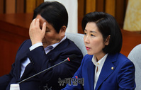 [포토] 상임위원장·간사단 연석회의, 발언하는 나경원