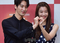 [포토] 오창석-윤소이 "일일드라마로 만나요"