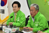 [포토] 평화당 최고위, 발언하는 유성엽