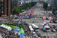 [포토] 대한애국당 126차 태극기집회 "박근혜 즉각 석방"