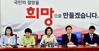 [포토] 최고위 참석한 나경원 자유한국당 원내대표