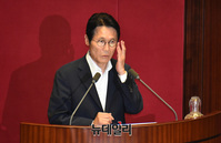 [포토] 토론하는 윤소하 정의당 원내대표