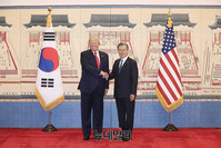 [포토] 기념촬영하는 한-미 정상