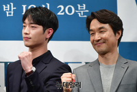 [포토] 심리스릴러 '왓쳐'서 호흡 맞추는 '한석규-서강준'