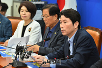 [포토] 발언하는 이인영 더불어민주당 원내대표