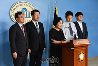 [포토] 기자회견 갖는 이순임 전 MBC 공정방송노조 위원장