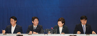 [포토] 공공건설 상생협력선언식, 협약서 사인하는 '이인영-김현미'