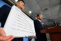 [포토] 해군 2함대 거동수상자 관련 기자회견 갖는 김중로 의원