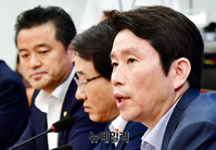 [포토] 발언하는 이인영 더불어민주당 원내대표