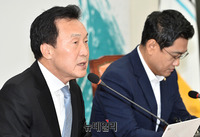 [포토] 바른미래당 최고위, 발언하는 손학규