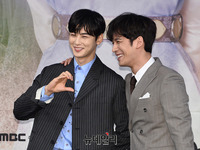 [포토] 훈훈한 투샷 '차은우-박기웅' 