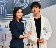 [포토] 의사요한 주연배우 '지성-이세영'