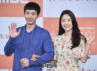 [포토] '이상우-한지혜' 화사한 비주얼 커플 