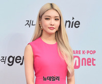 [포토] 청하 "2019 MGMA, 상큼하게 하고 왔어요"