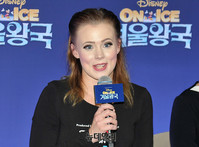 [포토] 모건 벨 "겨울왕국 기대해주세요"