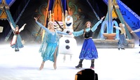 [영상] 빙판서 선보이는 '겨울왕국 Let it go'