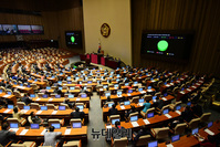 [포토] '일본 정부의 보복적 수출규제 조치 철회 촉구 결의안' 국회 통과