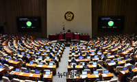 [포토] 5조 3,800억 추경예산안, 국회 본회의 가결