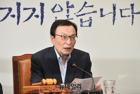 [포토] 민주당 최고위, 발언하는 이해찬 대표