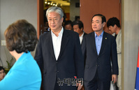 [포토] 정론관 찾은 대안정치연대 소속 의원들