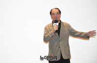 [포토] 영화제 소개하는 배창호 울주세계산악영화제 집행위원장
