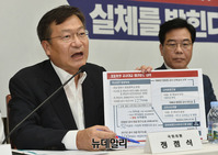 [포토] 조국 웅동학원-부동산 비리의혹 발언하는 정점식