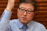 [포토] 朴정권 마지막 민정수석, 조대환 변호사 인터뷰