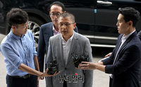 [포토] 검찰청으로 향하는 황교안 대표