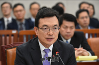 [포토] 국정감사 출석한 조세영 외교부 1차관