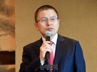 [포토] 한미보수연합대회 오찬행사 참석한 황교안 대표